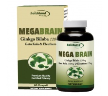 Mega Brain: Ginkgo Biloba 120mg 60 viên