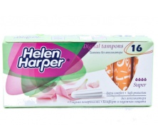 Băng vệ sinh dạng ống không cần đẩy Helen Harper tampons – Super 16 miếng
