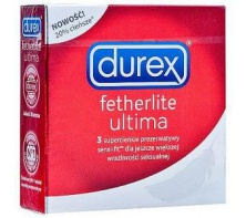 Bao Cao Su Siêu Mỏng Durex Fetherlite Ultima 3 cái