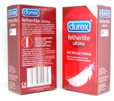 Bao Cao Su Siêu Mỏng Durex Fetherlite Ultima 12 cái