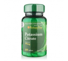 Viên uống bổ sung Kali Puritan's Pride Potassium Citrate 99mg - 100 viên