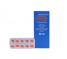 Andriol Testocaps 40mg bổ sung testosterone (3 vỉ x 10 viên)