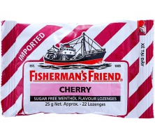 Kẹo cay con tàu Fisherman's Friend vị cherry 25g