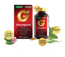 Viên uống Glumagenol Green+ Hỗ trợ điều hòa đường huyết