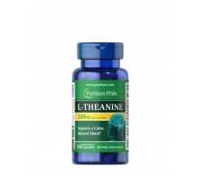 Viên uống bổ não, giảm stress Puritan’s Pride L-Theanine 200mg 60 Capsules