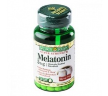 Super Strength Melatonin 5 mg - Hỗ Trợ Điều Hòa Giấc Ngủ  60 Viên