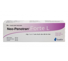 Viên đặt âm đạo Neo-Penotran Forte L trị viêm âm đạo (1 vỉ x 7 viên)