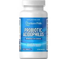 Viên uống men vi sinh lợi khuẩn Puritan's Pride Probiotic Acidophilus 100 viên