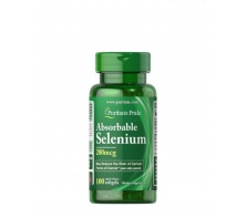Viên uống bổ sung Selenium Puritan’s Pride Absorbable Selenium 200mcg 100 Softgels