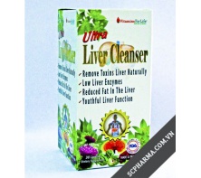 Ultra Liver cleanser - Viên giải độc gan - hỗ trợ chức năng gan