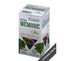 Ultra Memore Plus - Tăng cường hoạt động tuần hoàn não