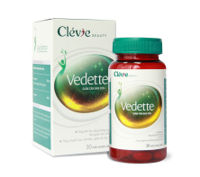 Clevie Beauty Vedette: Giảm Cân Ban Đêm, Giảm Tích Tụ Mỡ 30 viên