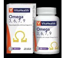 Thực phẩm bảo vệ sức khỏe VitaHealth Omega 3,6,7,9 ( 30 viên)