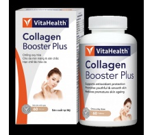 Thực phẩm bảo vệ sức khỏe VitaHealth Collagen Booster Plus (60 viên)