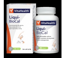 Thực phẩm bảo vệ sức khỏe VitaHealth Liqui-BioCal ( 30 viên)