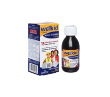 Siro Vitabiotics WellKid Multi-Vitamin Liquid hỗ trợ tăng đề kháng cho bé chai 150ml