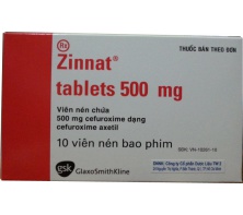 Zinnat tablets 500mg