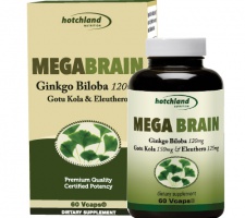 Mega Brain: Ginkgo Biloba 120mg 60 viên