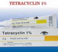 THUỐC MỠ TRA MẮT TETRACYCLIN 1%