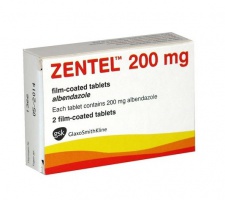 ZENTEL 200MG - THUỐC ĐIỀU TRỊ NHIỄM GIUN