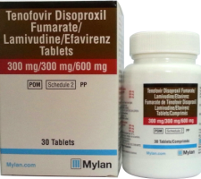 Tenofovir disoproxil fumarate/Lamivudine/Efavirenz  300mg/300mg/600mg