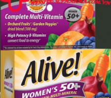 Vitamin tổng hợp cho phụ nữ trên 50 tuổi - ALIVE WOMEN 50+