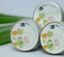 Đường tẩy tế bào chết môi hương dừa Pizkie Mint Lip Scrub 12,5g