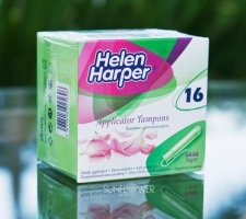 Băng Vệ Sinh Dạng Nút Helen Harper Có Cần Đẩy - Super 16 miếng