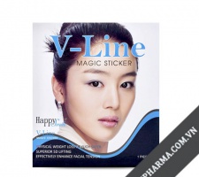 BỘ DÁN KHUÔN MẶT V-LINE MAGIC STICKER