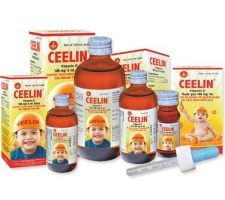 Ceelin- Siro vitamin C dành cho trẻ em - 120 ml 