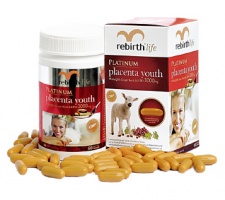  Nhau Thai Cừu Rebirth Platinum Placenta Youth 60 viên