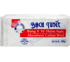 BÔNG Y TẾ THẤM NƯỚC BẠCH TUYẾT 100g