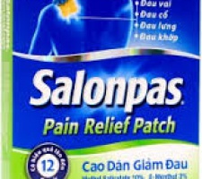 Cao dán Salonpas® Pain Relief Patch 5 miếng ( 7cm x 10cm )