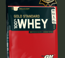 ON Gold Standard 100% Whey -  Vanilla Ice Cream 10 Lbs