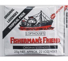 Kẹo cay con tàu Fisherman's Friend vị khuynh diệp 25g