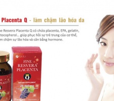 Resvera Placenta Q - Cải thiện nám da