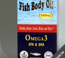 Fish Body Oil  - Viên nang mềm -Dầu cá tốt cho não, khớp và da 