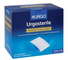 BĂNG DÁN CÓ GẠC URGOSTERILE 50 miếng ( 10cm x 7cm )