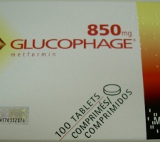 GLUCOPHAGE 850MG