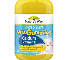 Nature'S Way Kids Smart Vita Gummies Canxi + Vitamin D