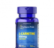 Viên uống giảm cân Puritan’s Pride L-Carnitine 500mg 60 viên