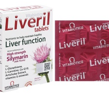 Vitabiotics Liveril hỗ trợ tăng cường chức năng gan hộp 30 viên