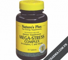 Mega-Stress Complex Nature's Plus- Viên giảm stress