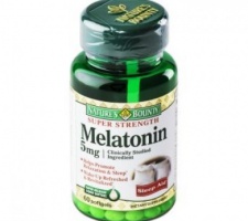 Super Strength Melatonin 5 mg - Hỗ Trợ Điều Hòa Giấc Ngủ  60 Viên