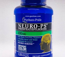 Viên uống tăng cường tuần hoàn não, cải thiện trí nhớ Puritan’s Pride Neuro-PS Phosphatidylserine 10