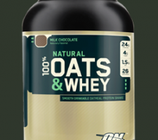 ON 100% Oats & Whey Natural Milk Chocolate 3 Lbs