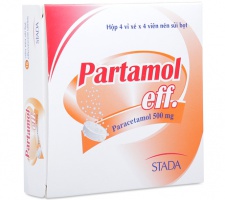 THUỐC GIẢM ĐAU VÀ HẠ SỐT PARTAMOL 500MG