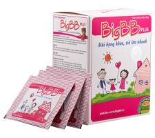 Thực phẩm chức năng BigBB Plus - Giảm viêm mũi họng, hạn chế dùng kháng sinh 16 gói