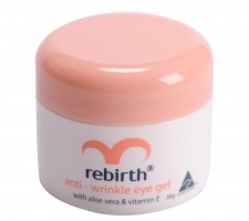 Gel dưỡng chống nhăn, chống thăm quầng mắt giàu Vitamin E Rebirth 30g