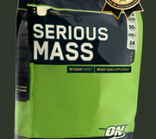 ON Serious Mass - Vanilla 12 Lbs